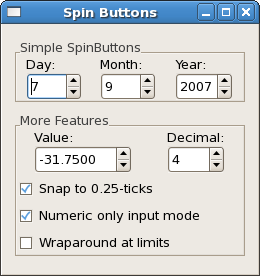 Gtk
 
Gtk2Hs
 
Spin
 
button
 
example
